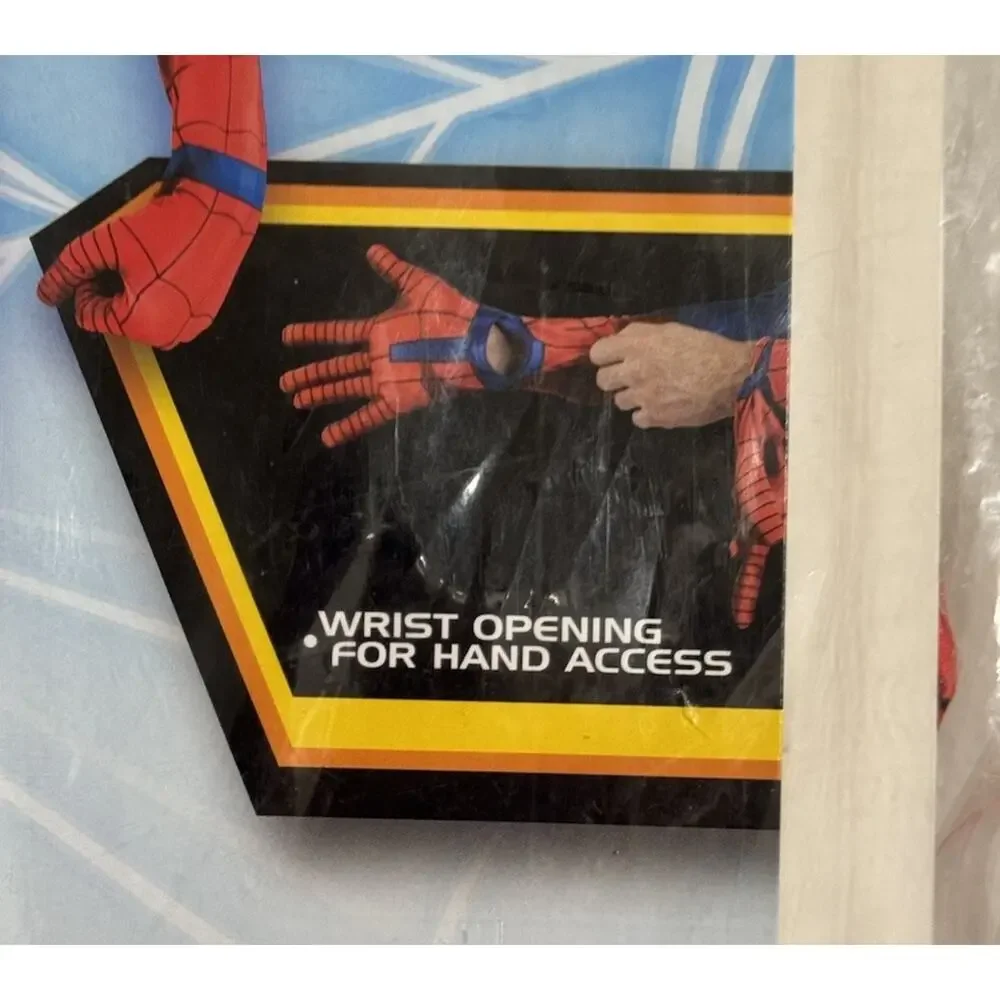 Jazwares Marvel Spider-Man Child Costume Size Medium 8 Bodysuit NEW